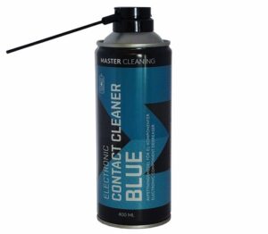 Master Electronic / Contact Cleaner Blue 400ml Elektronikkspray (6 stk i kart)