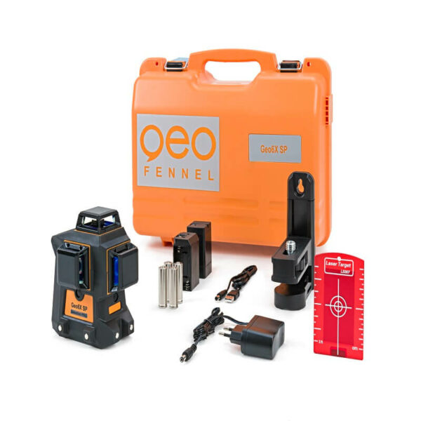 Geo Fennel Krysslaser Geo6X SP Green Kit 360grader