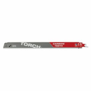 Milwaukee Bajonettsagblad Torch TCT 300mm x 8TPI Carbide Teeth 5pk