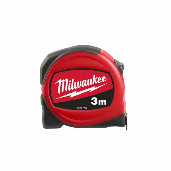 Milwaukee Målebånd 3m S3/16 SLIM  (12 stk i esk)