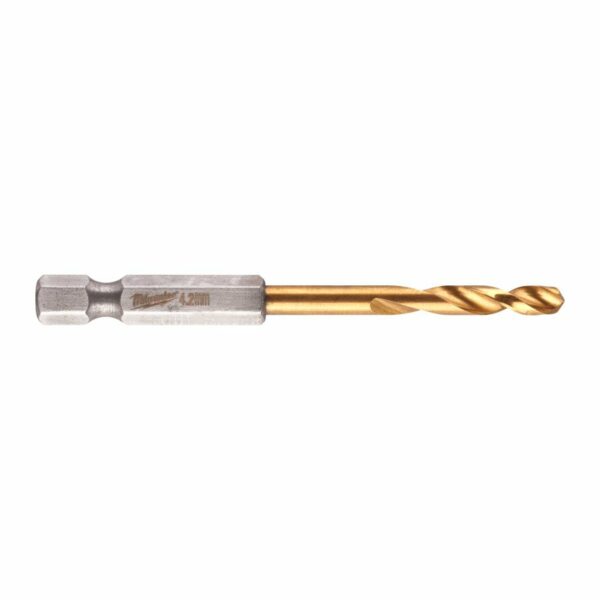 Milwaukee Metallbor 4,2mm HSS-G TIN HEX Shockwave