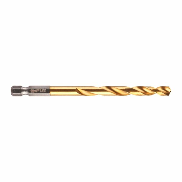 Milwaukee Metallbor 6,5mm HSS-G TIN HEX Shockwave