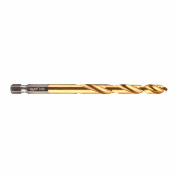 Milwaukee Metallbor 6,8mm HSS-G TIN HEX Shockwave