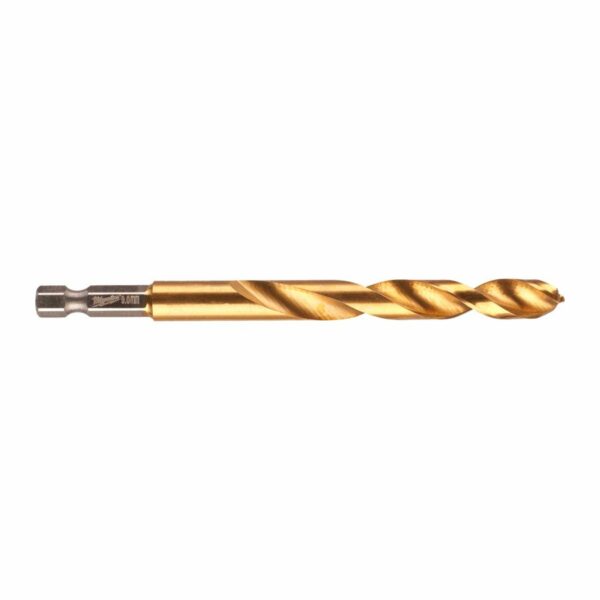 Milwaukee Metallbor 9,0mm HSS-G TIN HEX Shockwave