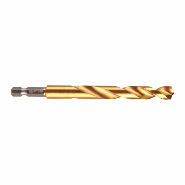 Milwaukee Metallbor 10,0mm HSS-G TIN HEX Shockwave