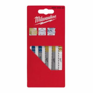 Milwaukee Stikksagbladsett Tre/PVC/Metall  5pk