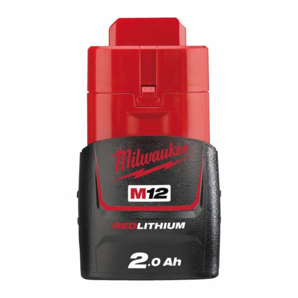 Milwaukee Batteri M12B2  2,0Ah RedLithium