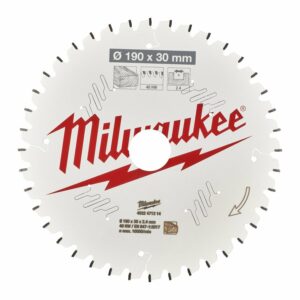 Milwaukee Sirkelsagblad W190x30x2,4 x 40T Tre