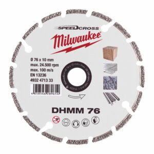 Milwaukee Kappskive Diamant 76mm