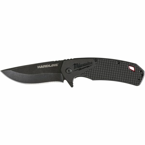 Milwaukee Kniv Hardline Glatt 89mm Foldekniv