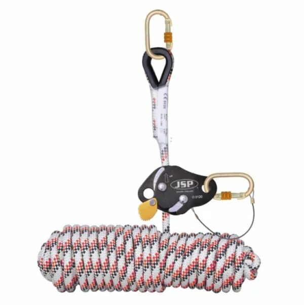 UTGÅENDE - JSP Bevegelsesline 5m Justerbar Restraint Lanyard 12mm