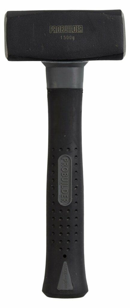 UTGÅTT!  Probuilder Meiselhammer 1500Gr m/glassfiberhåndtak (Sleggehammer) (4stk i pk)
