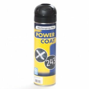 Power Coat Merkespray PRO Sort 500ml  (12 stk i kart)