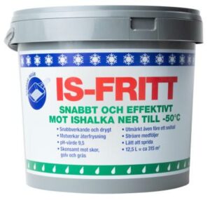 Issmelt / Snøsmelt Is-fritt 12,5L spann 10kg kalsiumklorid