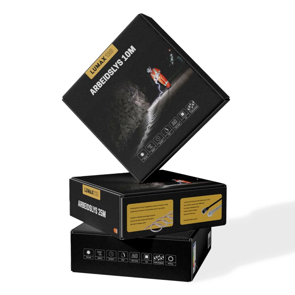 Lumax Lyslenke 5m 120 LED/M IP67 Rull (Uten strømkabel)