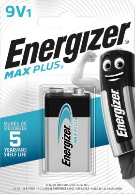 Energizer Batteri 9V Max Plus 9v/522 BP1  (12 stk i pk)