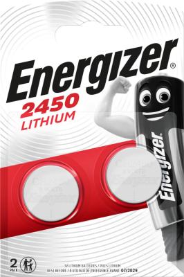 Energizer Batteri CR2450 3V FSB2 Knappcelle  2pk