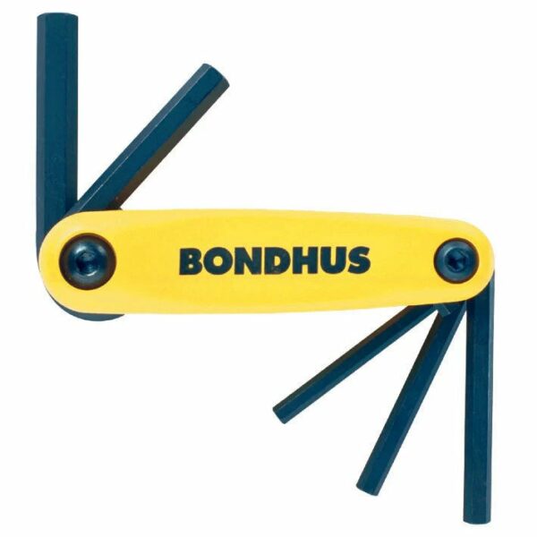 Bondhus Unbrakonøkkelsett Tommer HF5  3/16-3/8" FoldUp