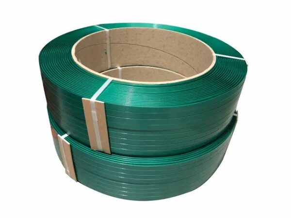 Plastbånd PET 1688 1400m 16mm 610kg Ø406mm Grønn