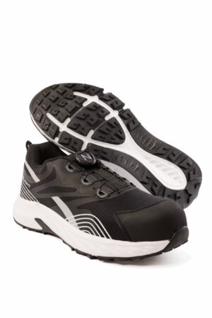 Norlight Vernesko LIGHT Comfort Lav Sort/Hvit