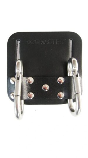 Verktøyholder i lær m/låsbare kroker